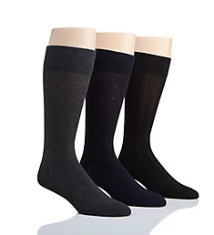 Assorted Pattern Socks - 3 Pack Asrted O/S