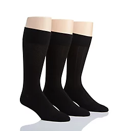 Assorted Pattern Socks - 3 Pack BLK O/S