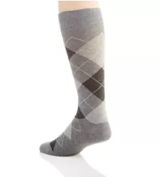 Classic Argyle Cotton Socks - 3 Pack BkgyP1 O/S