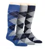 Polo Ralph Lauren Big and Tall Classic Argyle Cotton Socks - 3 Pack 8091XLE