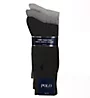 Polo Ralph Lauren Casual Dress Ribbed Socks 3-Pack 8092 - Image 1