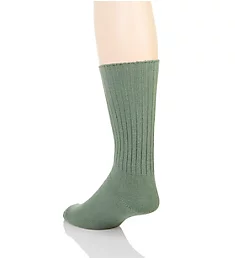 Cotton Crew Sock with Polo Embroidery SAGE O/S