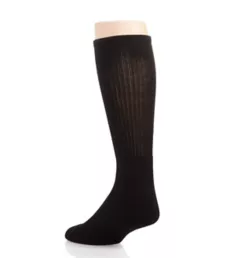 Rib Cuff Cushioned Crew Socks - 6 Pack