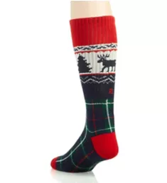 Artic Holiday Bear Crew Sock - 6 Pack