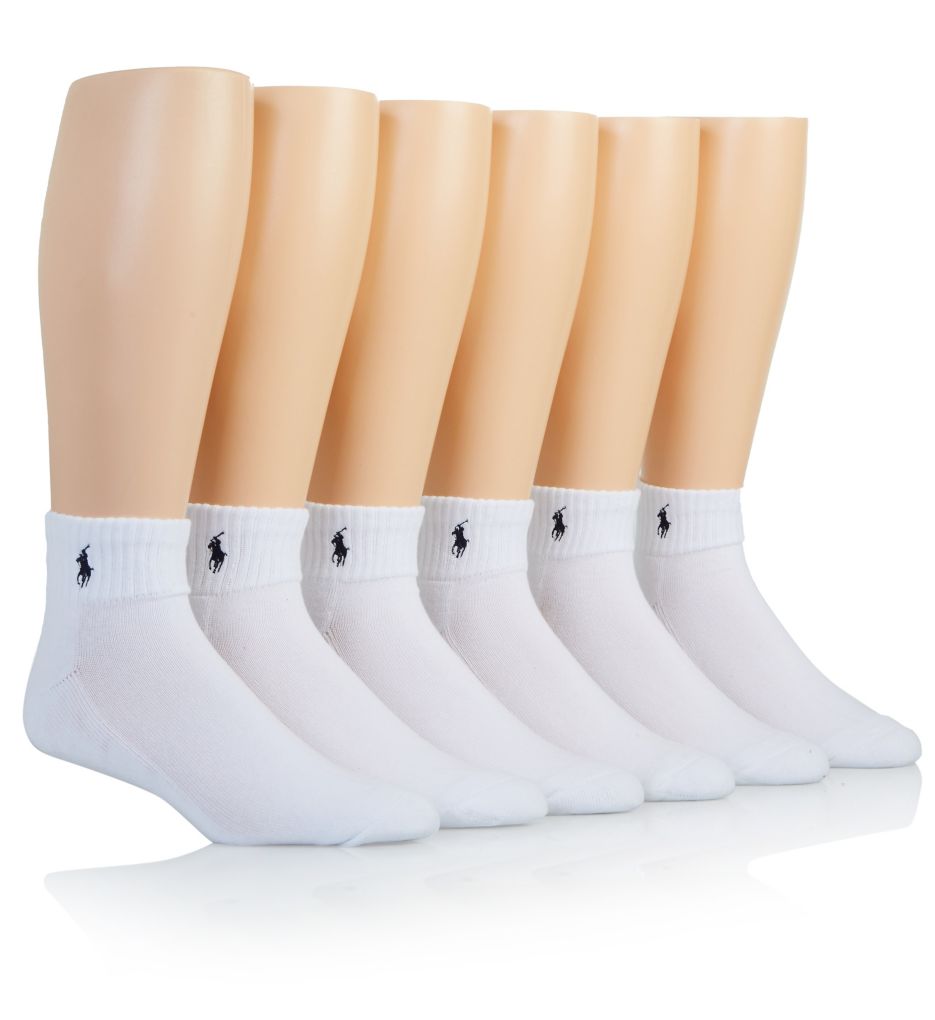 Polo Ralph Lauren Underwear Cushioned Low-cut-sock 6-pack - Ankle socks 