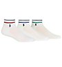 Polo Ralph Lauren Stripe Low Cut Athletic Socks - 3 Pack