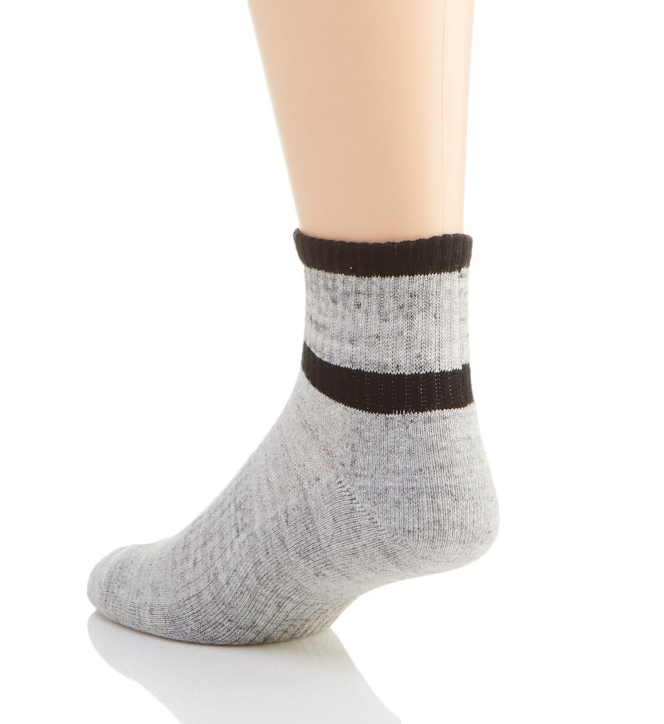 Logo Cushion Quarter Socks - 3 Pack