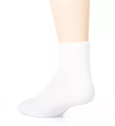 Golf Classic Quarter Socks - 3 Pack wht O/S