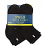 Polo Ralph Lauren Rib Cuff Cushioned Quarter Socks - 6 Pack 824480PK - Image 1