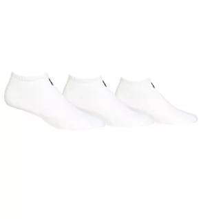 Golf Classic Cotton Stretch Low Cut Socks - 3 Pack Whte O/S