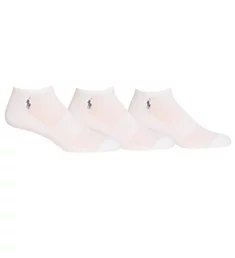 Tech Athletic Low Profile Socks - 3 Pack WHT O/S