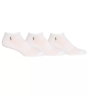 Tech Athletic Low Profile Socks - 3 Pack WHT O/S