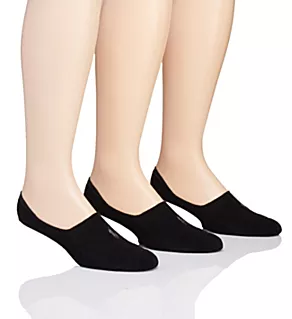 Sneaker Liner With Polo Embroidery - 3 Pack BLK O/S