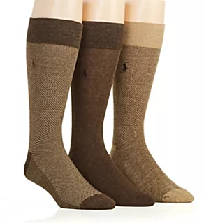 Super Soft Dress Socks - 3 Pack Beige O/S