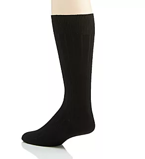 Super Soft Rib Socks - 3 Pack BLK O/S