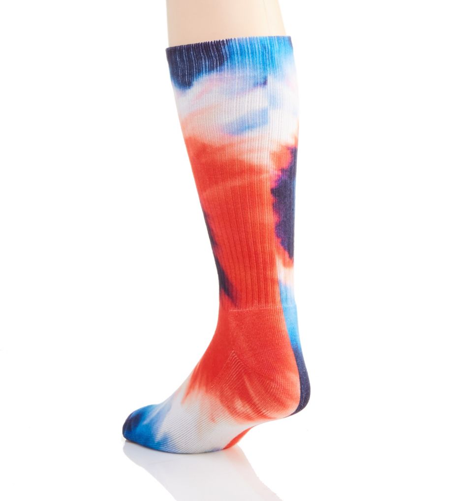 Americana Tie Dye Crew Sock