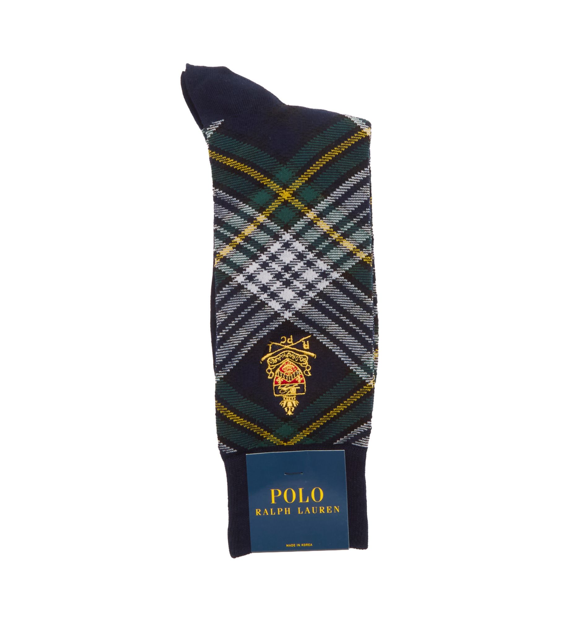 Polo Ralph Lauren Dress Gordon Tartan Sock 889684 - Image 1