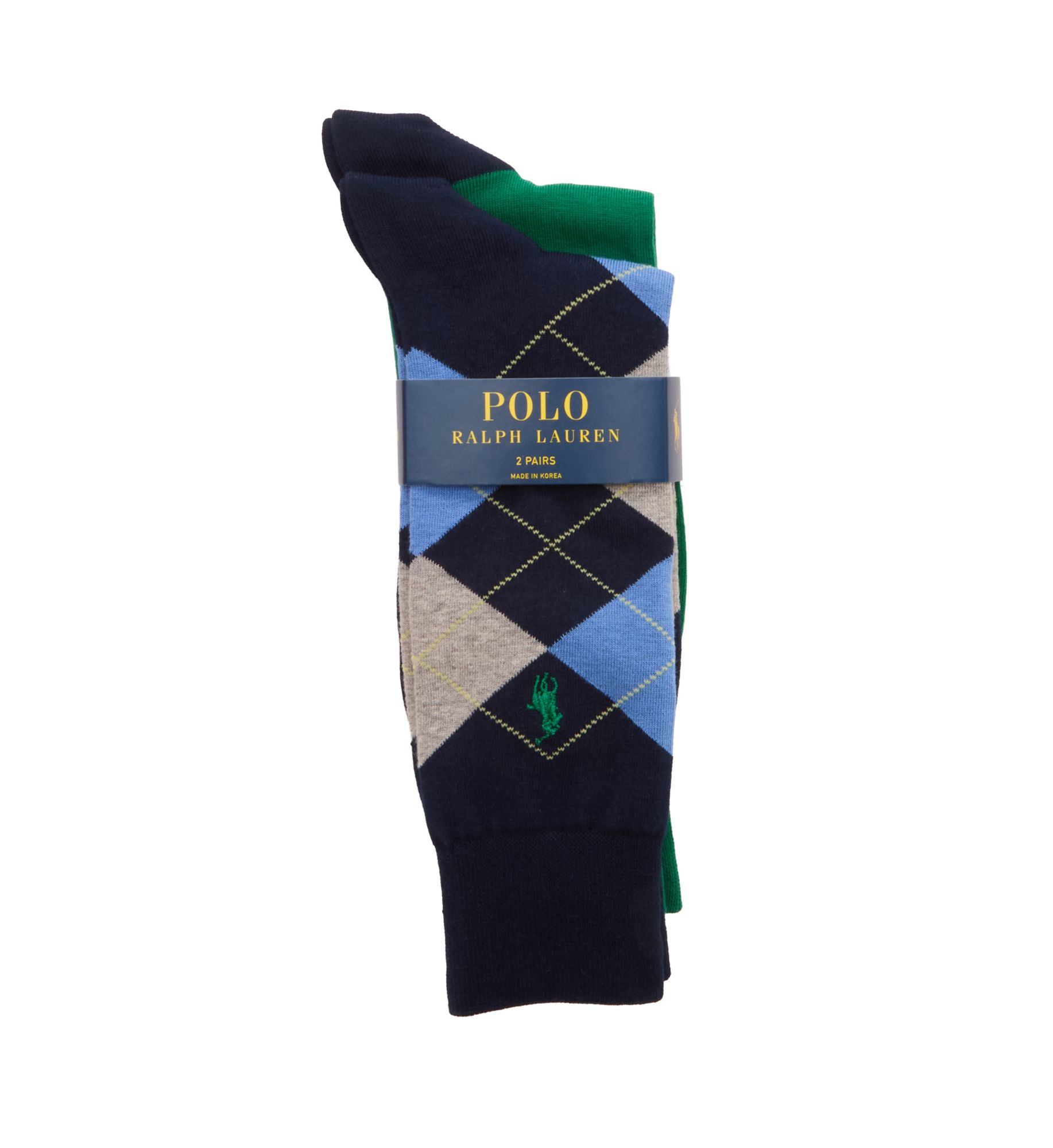 Polo Ralph Lauren Lightweight Argyle Socks - 2 Pack 899941 - Image 1