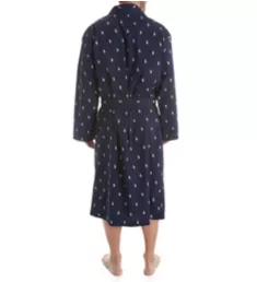 All Over Pony Cotton Robe