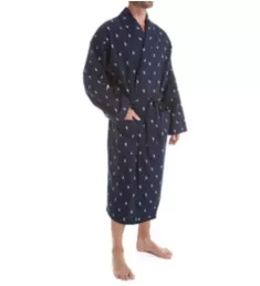 All Over Pony Cotton Robe