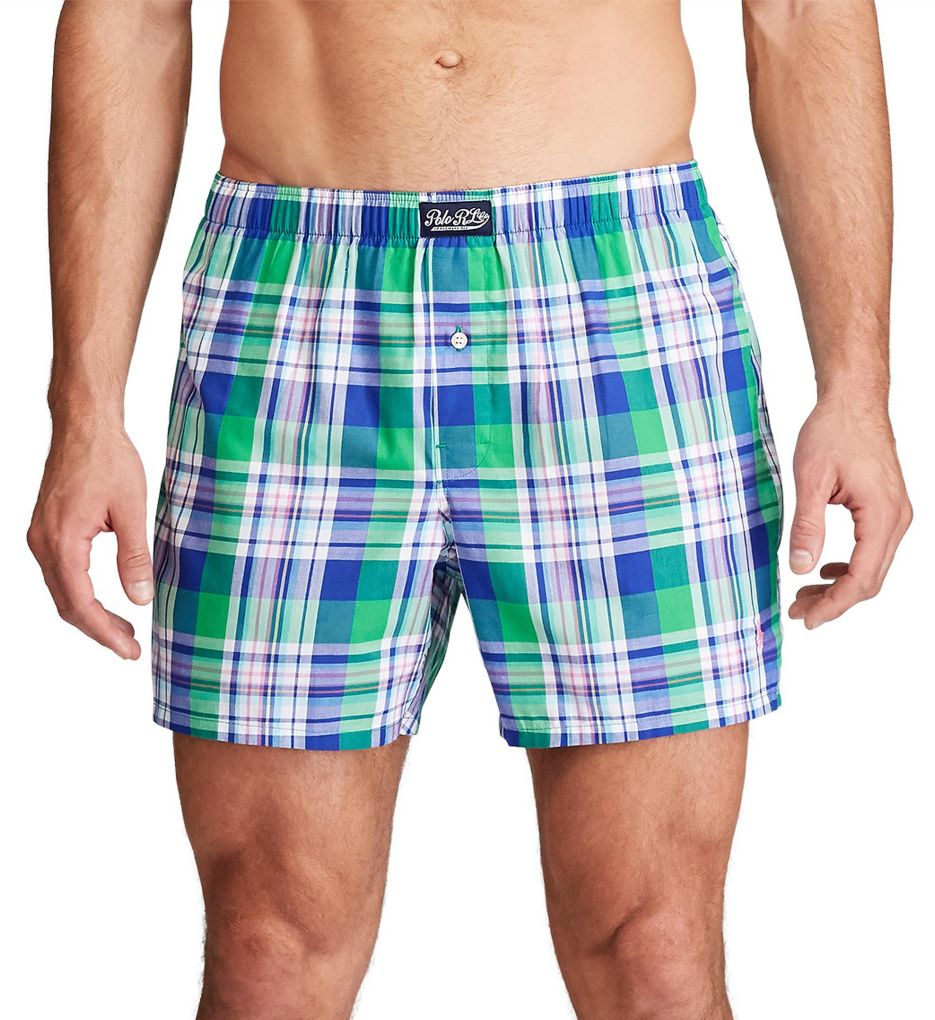 100% Cotton Classic Woven Boxer-fs