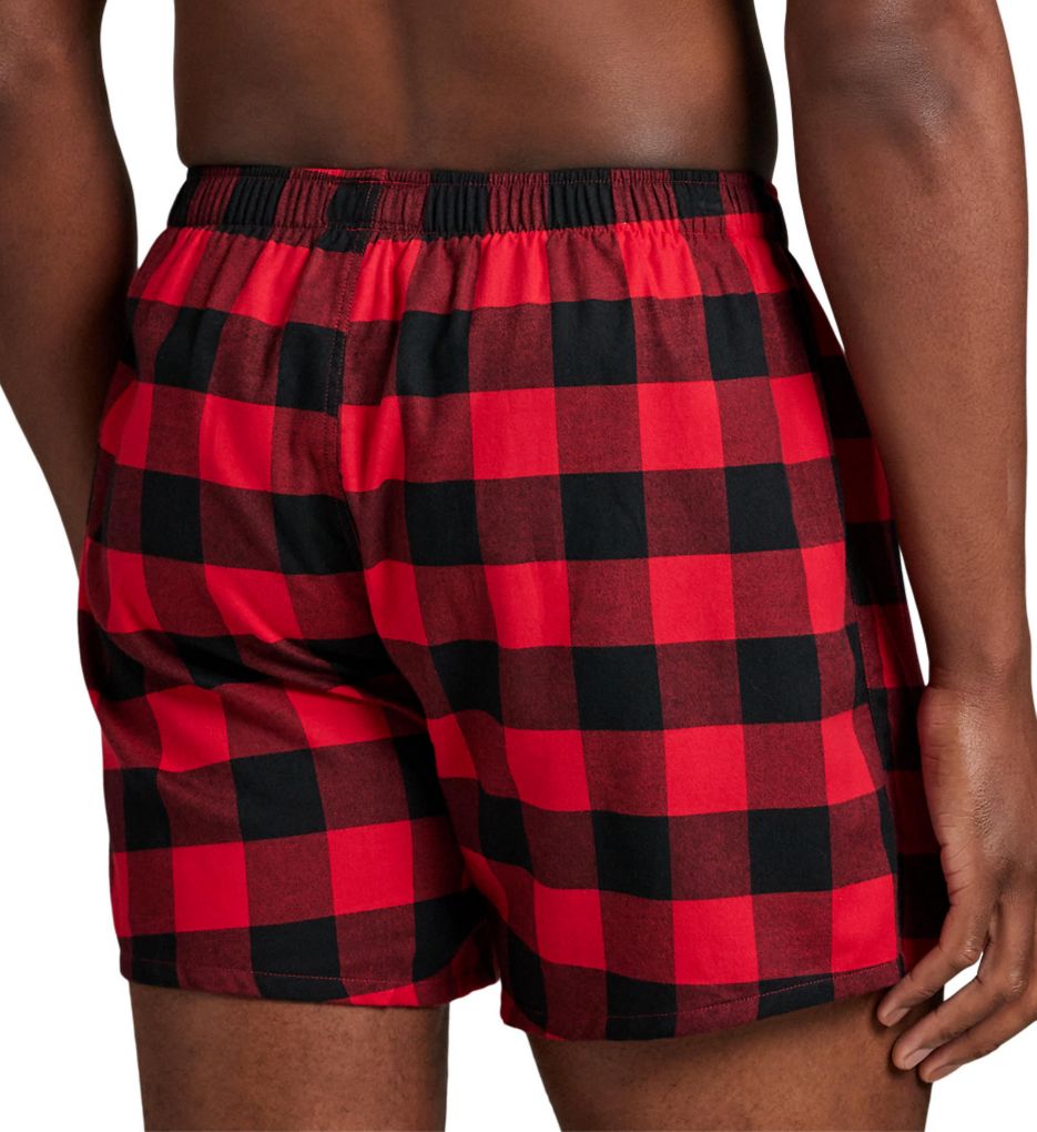 Polo Ralph Lauren Flannel Yarn Dyed Boxer Buffalo Check/Black L  - Image 2