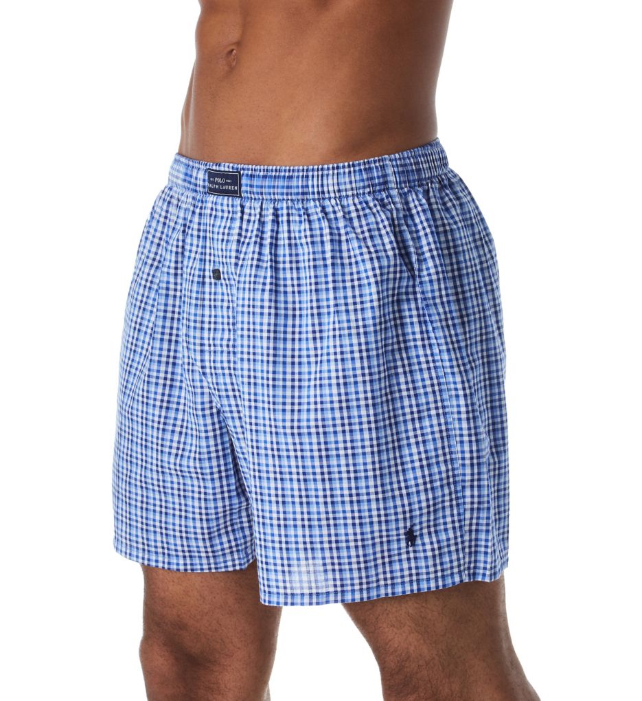 Cotton Classic Fit 40's Woven Boxer JPLDN XL by Polo Ralph Lauren