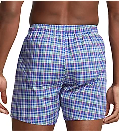 Cotton Classic Fit 40's Woven Boxer Mediterranean/Navy S