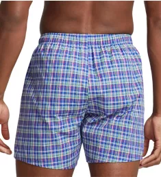 Cotton Classic Fit 40's Woven Boxer Mediterranean/Navy S