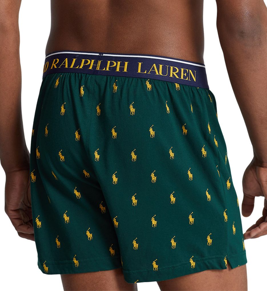 POLO RALPH LAUREN STRETCH COTTON BOXER BRIEF 3-PACK, Military green Men's  Boxer