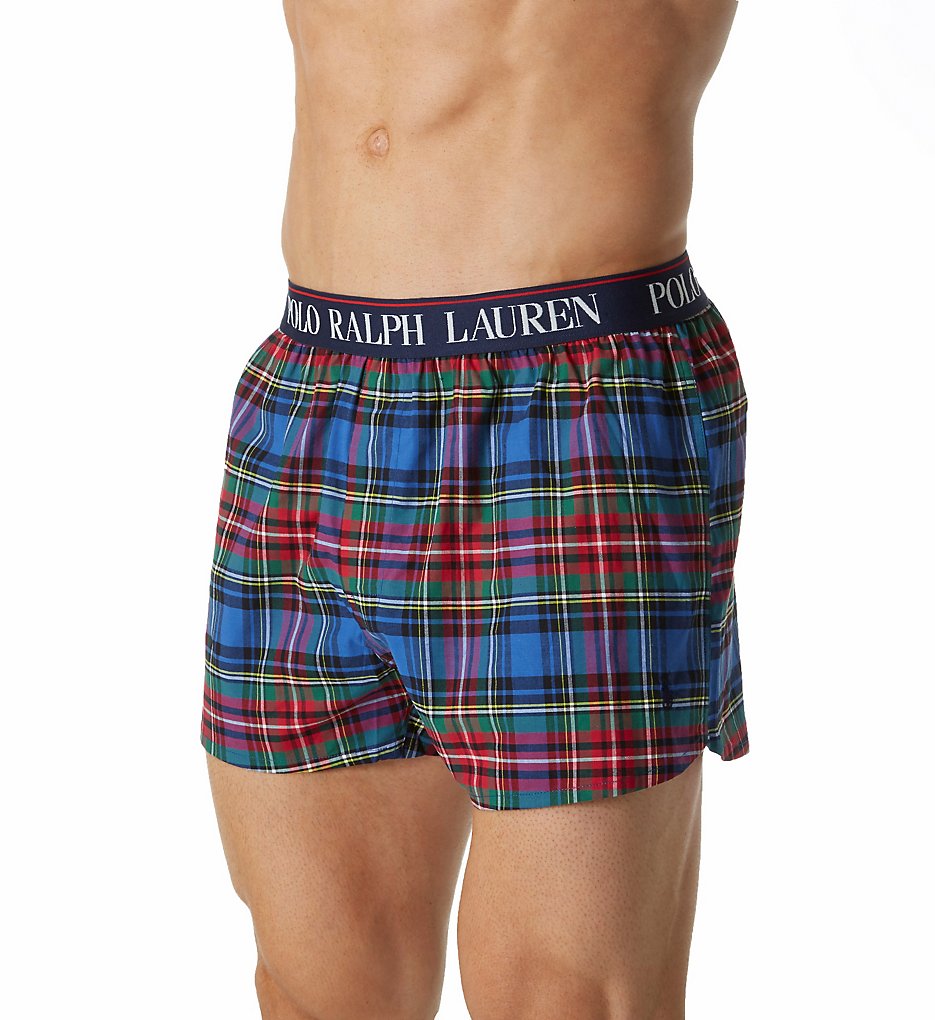 Polo Ralph Lauren L214RL Vintage Cotton Stretch Woven Boxer (Smith Multi Plaid)