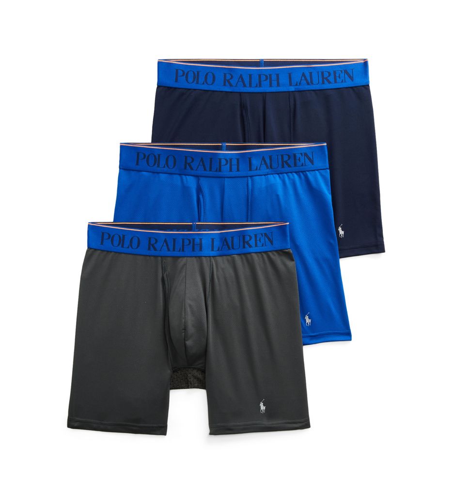 Polo Ralph Lauren Men's 4D-Flex Performance Mesh Boxer Briefs