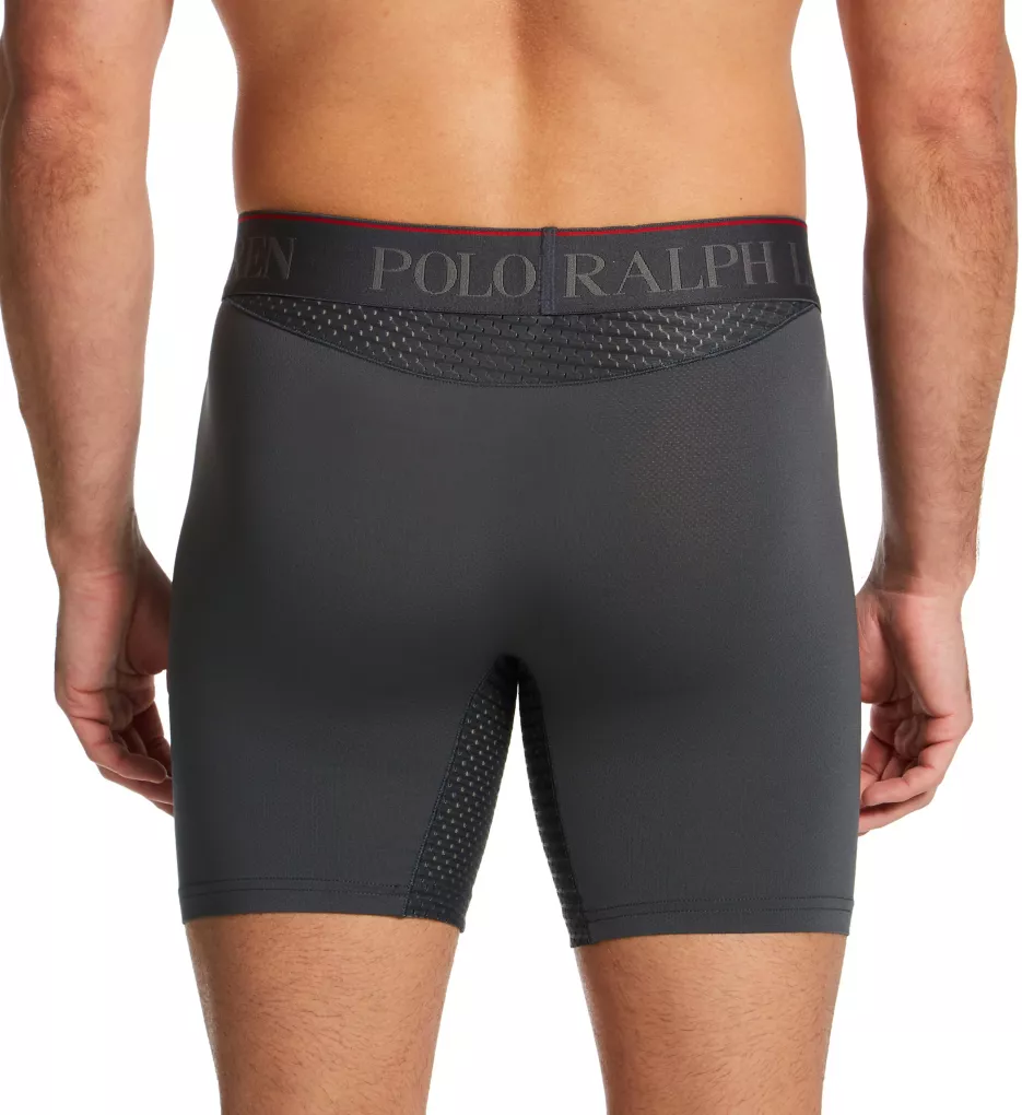 4D-Flex Performance Mesh Boxer Briefs - 3 Pack Colby Blue/Royal/Navy S by  Polo Ralph Lauren