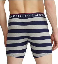 Polo Player Stretch Jersey Pouch Boxer Brief Andover/Stripe/Carmine S