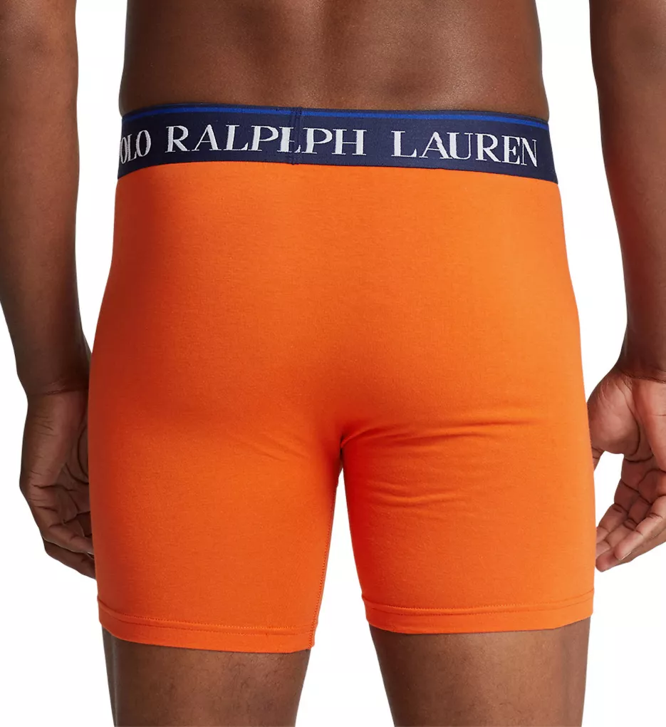 Polo Player Stretch Jersey Pouch Boxer Brief Dusk Orange S