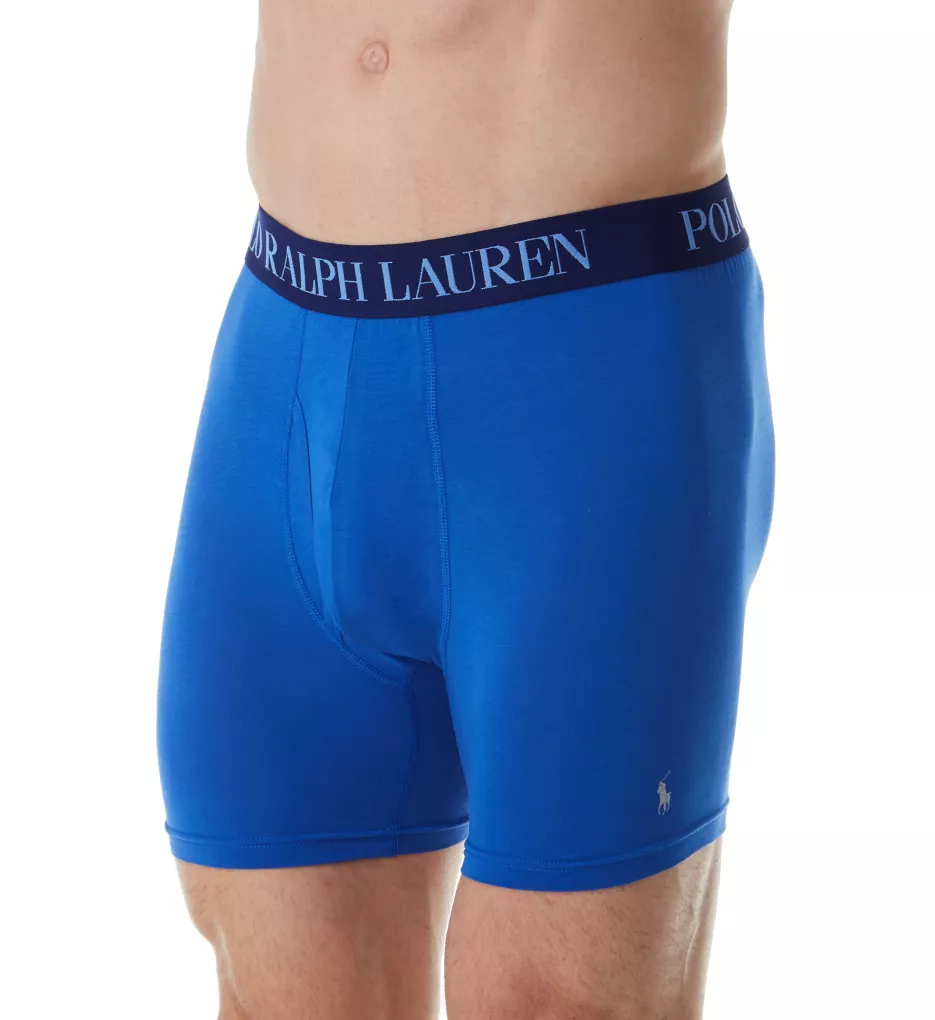 Sz XL] Polo Ralph Lauren 3-Pack Boxer Briefs Underwear Blue Red Green [3  units]