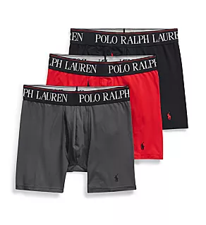 4D-Flex Cool Microfiber Boxer Briefs - 3 Pack CHARRB L