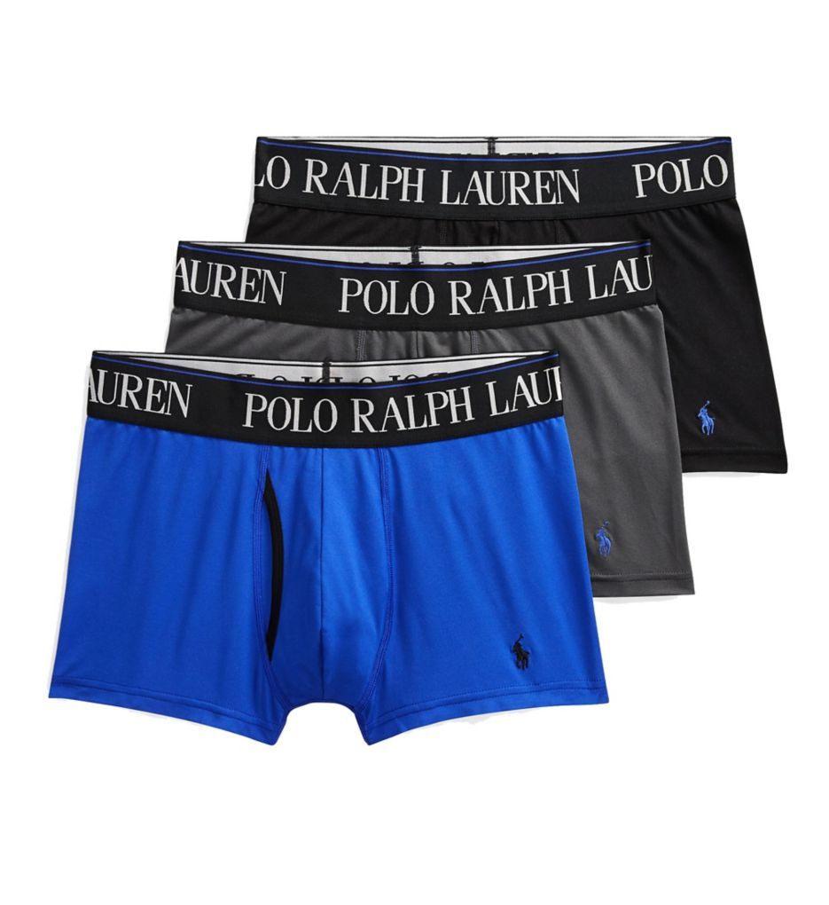 Polo Ralph Lauren Men's 3-Pack. 4-d Flex Cool Microfiber Boxer