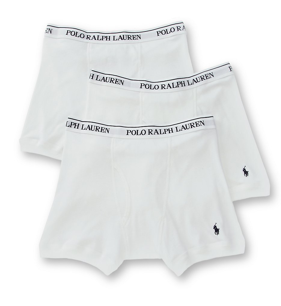 Polo Ralph Lauren LCBB Classic Fit 100% Cotton Boxer Briefs - 3 Pack | eBay