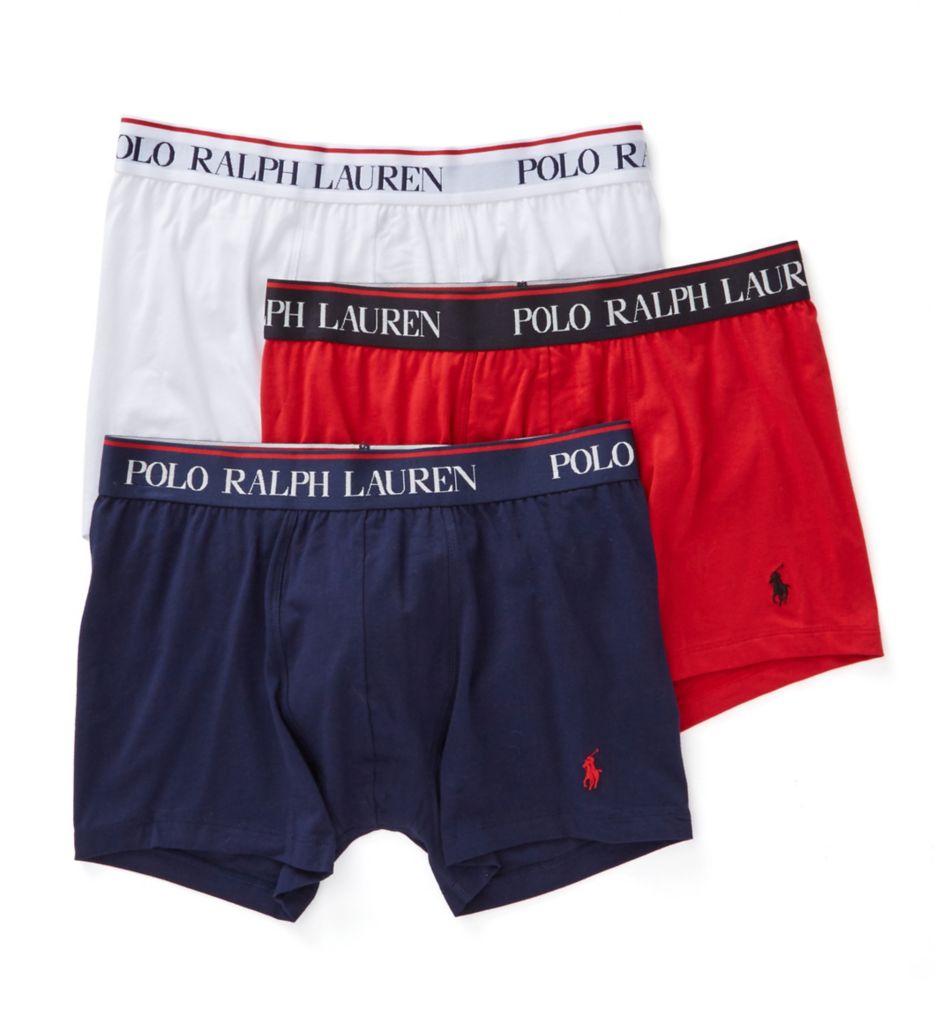 Polo Ralph Lauren LEBBP3 Stretch Cotton Pouch Boxer Briefs - 3 Pack | eBay