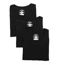 4D Flex Cooling Cotton Modal Crew T-Shirt - 3 Pack Polo Black S