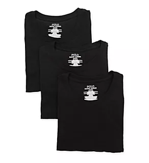 4D Flex Cooling Cotton Modal Crew T-Shirt - 3 Pack Polo Black S