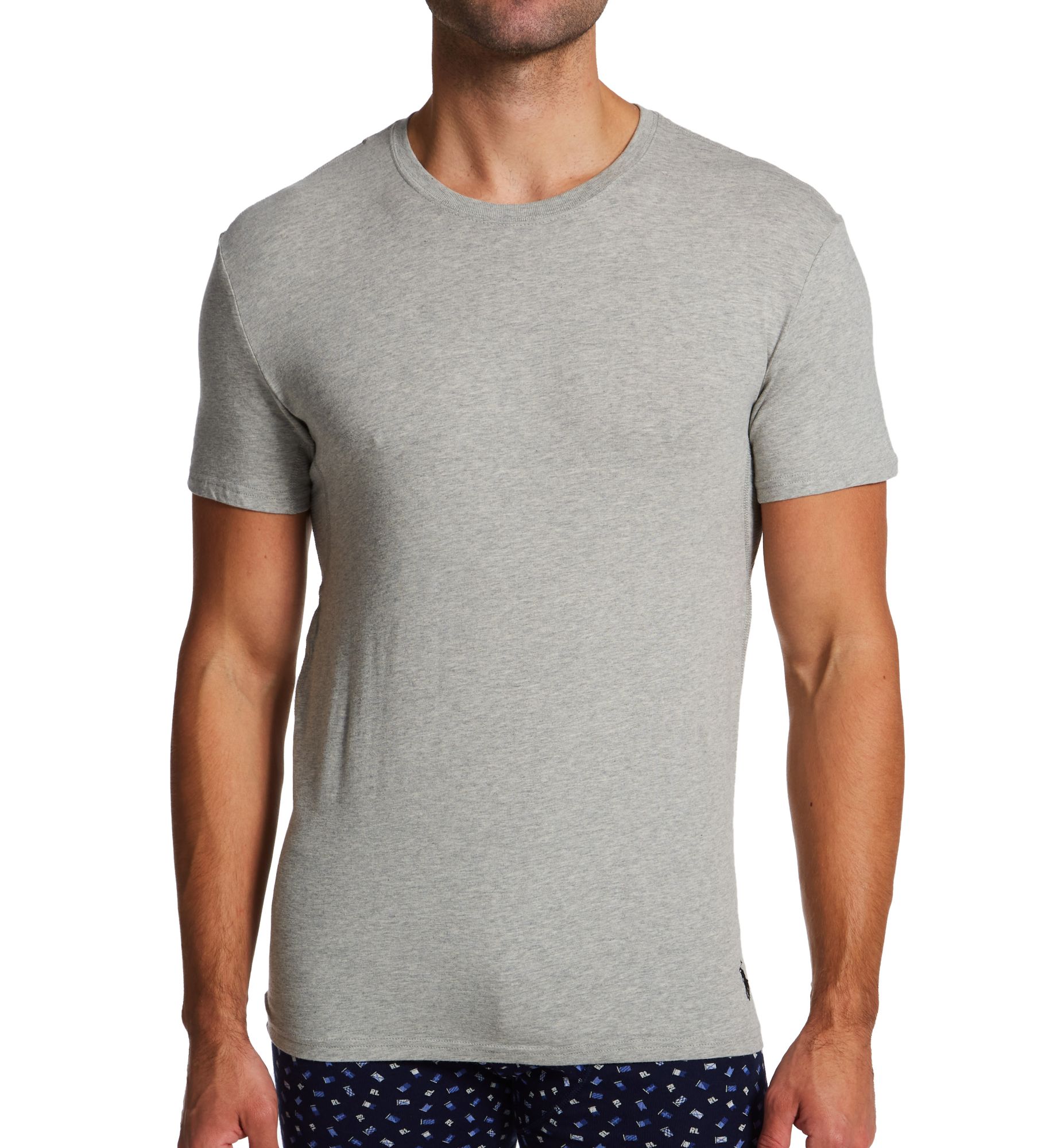 Polo Ralph Lauren 4D Flex Cooling Cotton Modal Crew T-Shirt - 3 Pack Black/Navy/Andover M  - Image 1