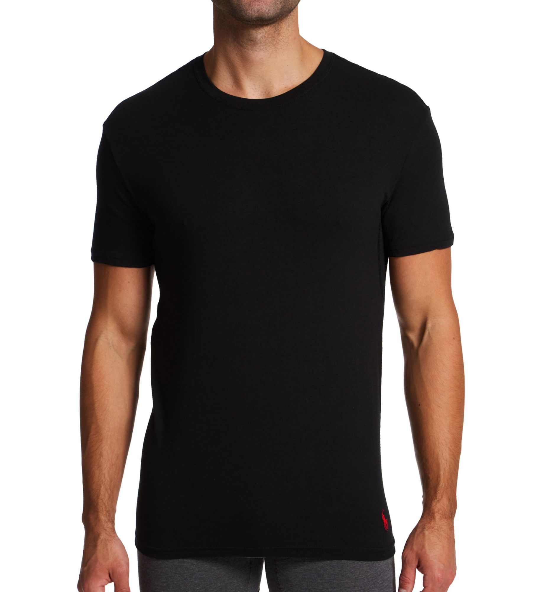 Polo Ralph Lauren 4D Flex Cooling Cotton Modal Crew T-Shirt - 3 Pack Polo Black S  - Image 1