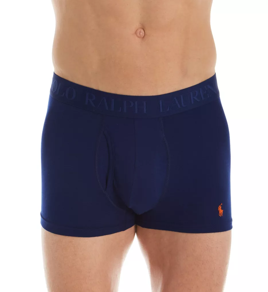Polo Ralph Lauren 4D-Flex Cotton Modal Stretch Trunks - 3 Pack Blue/Royal/Atlantic M  - Image 1