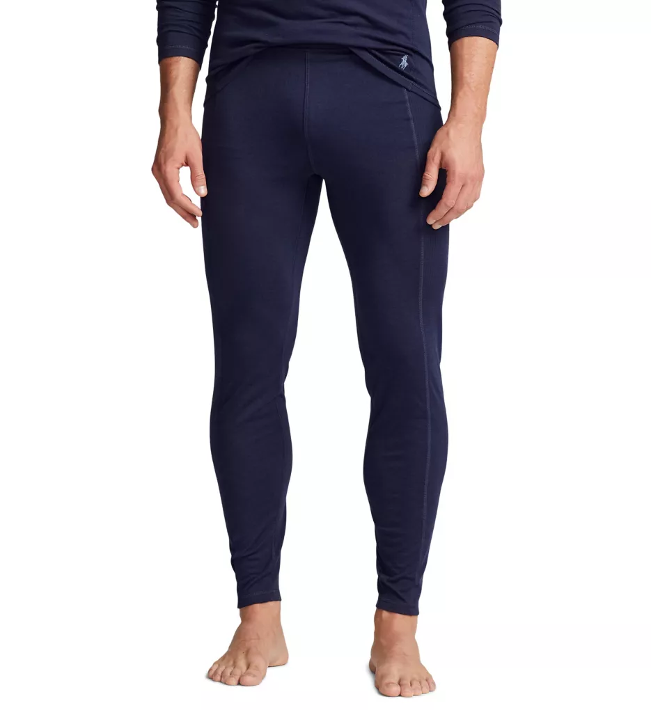 Wool Blend Base Layer Pant with Side Panels Cruise Navy S