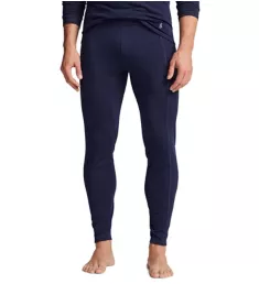 Wool Blend Base Layer Pant with Side Panels Cruise Navy S