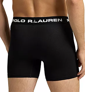 Perfect Pouch Boxer Brief Polo Black/White L