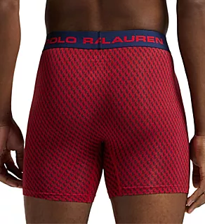 Perfect Pouch Boxer Brief Red/Cruise Navy L