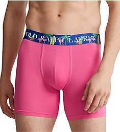 Recycled Microfiber Boxer Brief w/ Pouch Desert Pink/Royal S